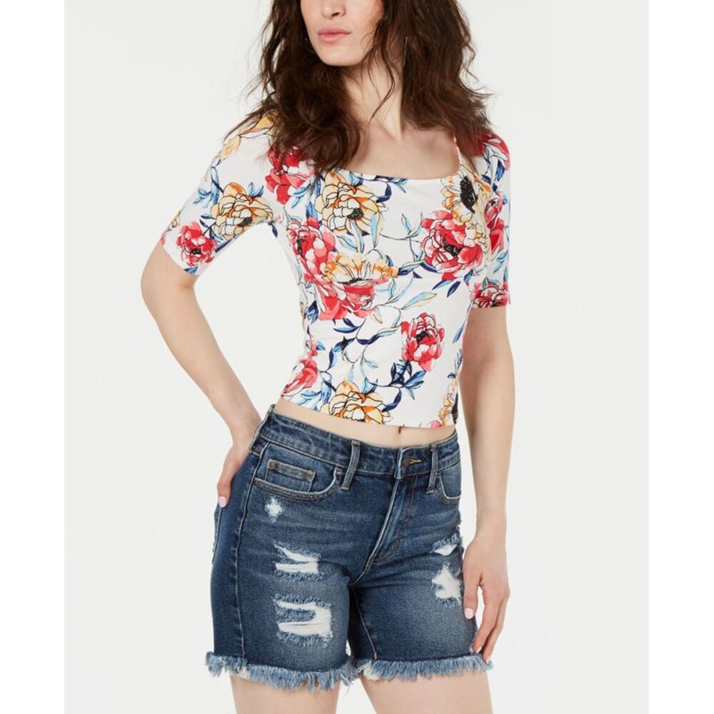 Guess Half Sleeve Jhene Top